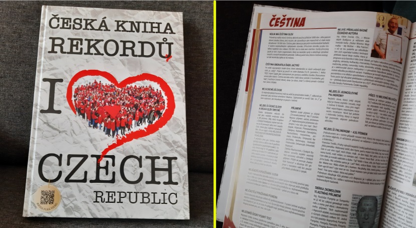 Česká kniha rekordů – kapitola Čeština