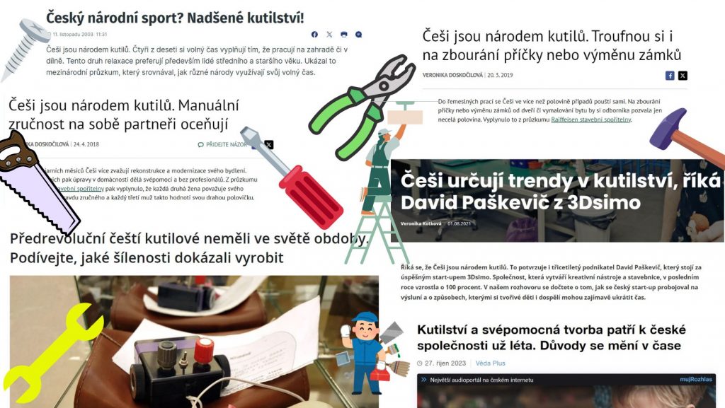 Češi jsou národem kutilů (články z médií)